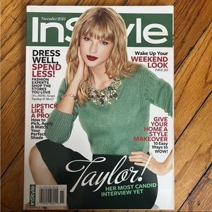 Taylor Swift Instyle Magazine